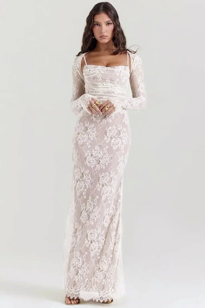CALLISTA LACED MAXI DRESS