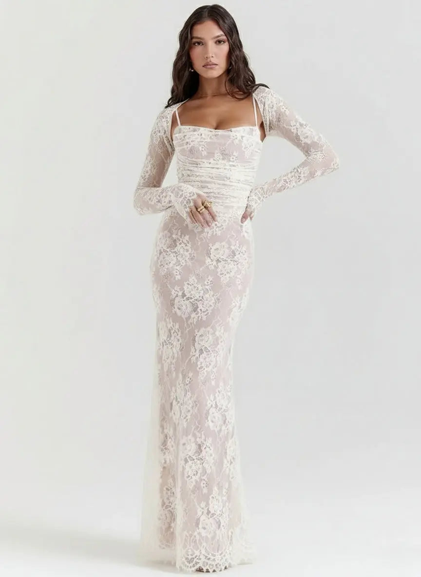 CALLISTA LACED MAXI DRESS