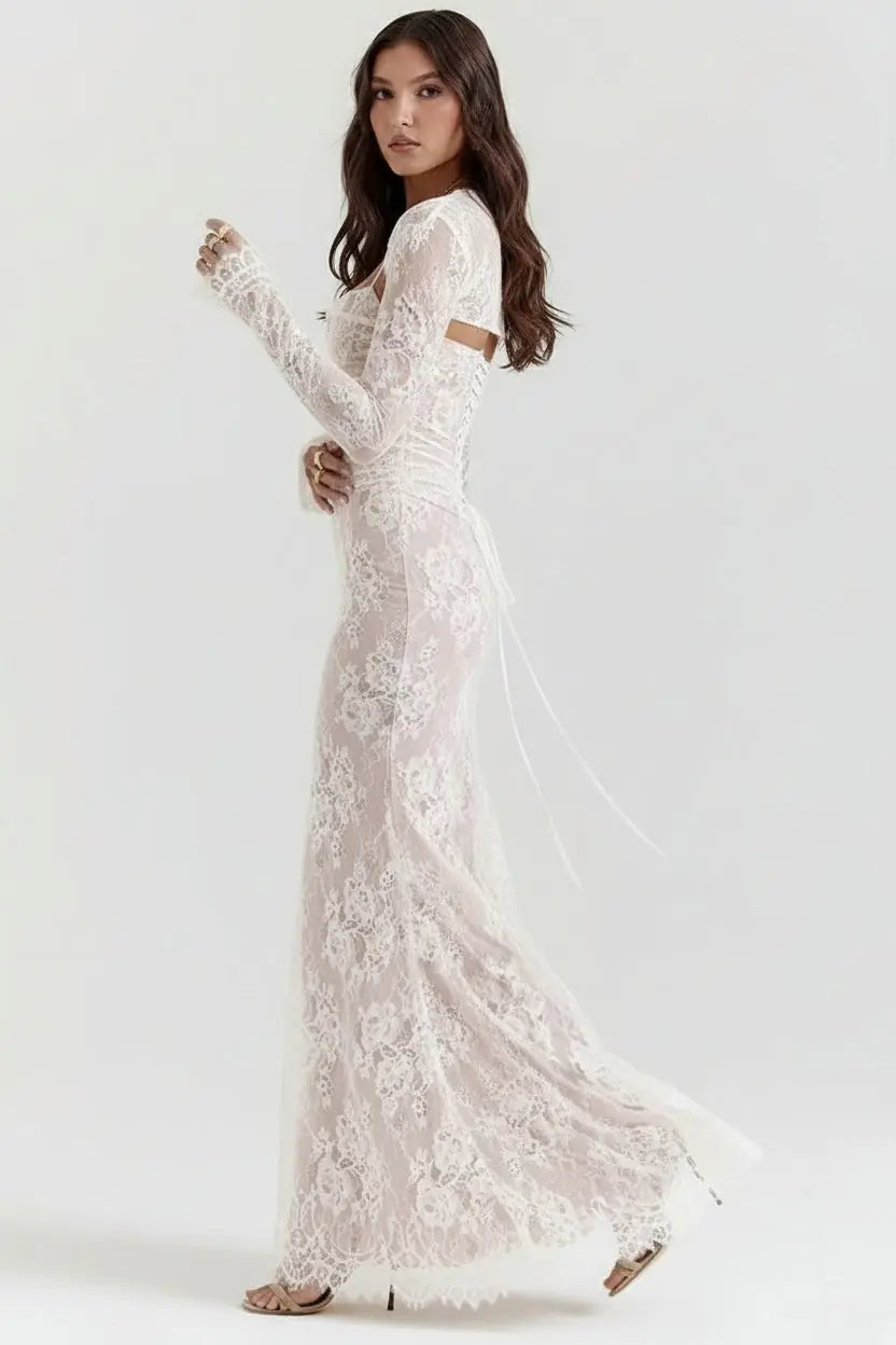 CALLISTA LACED MAXI DRESS