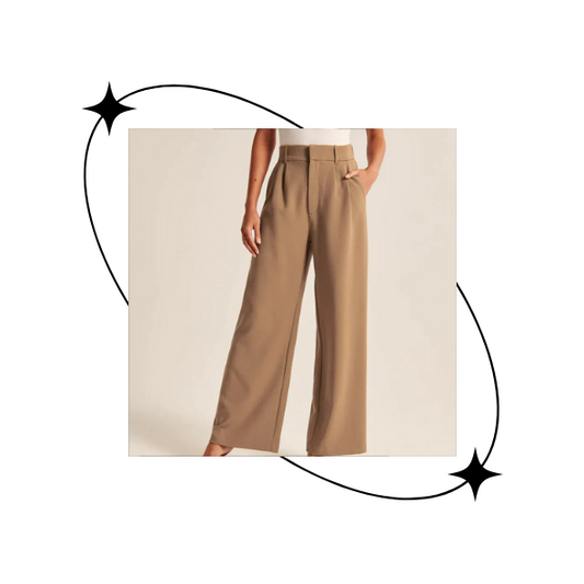 VICTORIA WIDE-LEG TROUSERS