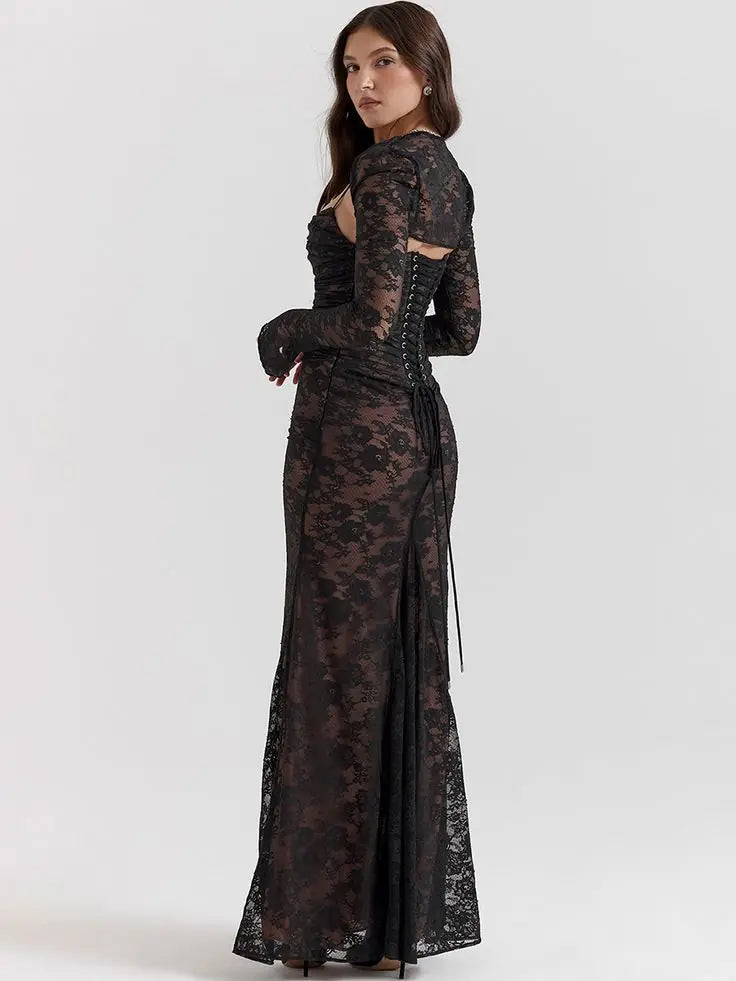 CALLISTA LACED MAXI DRESS