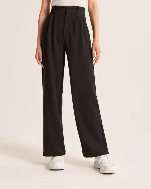 VICTORIA WIDE-LEG TROUSERS
