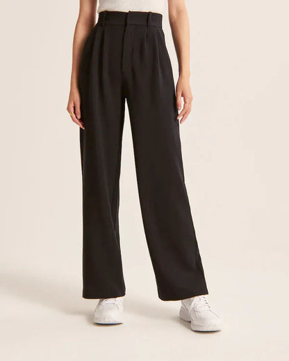 VICTORIA WIDE-LEG TROUSERS