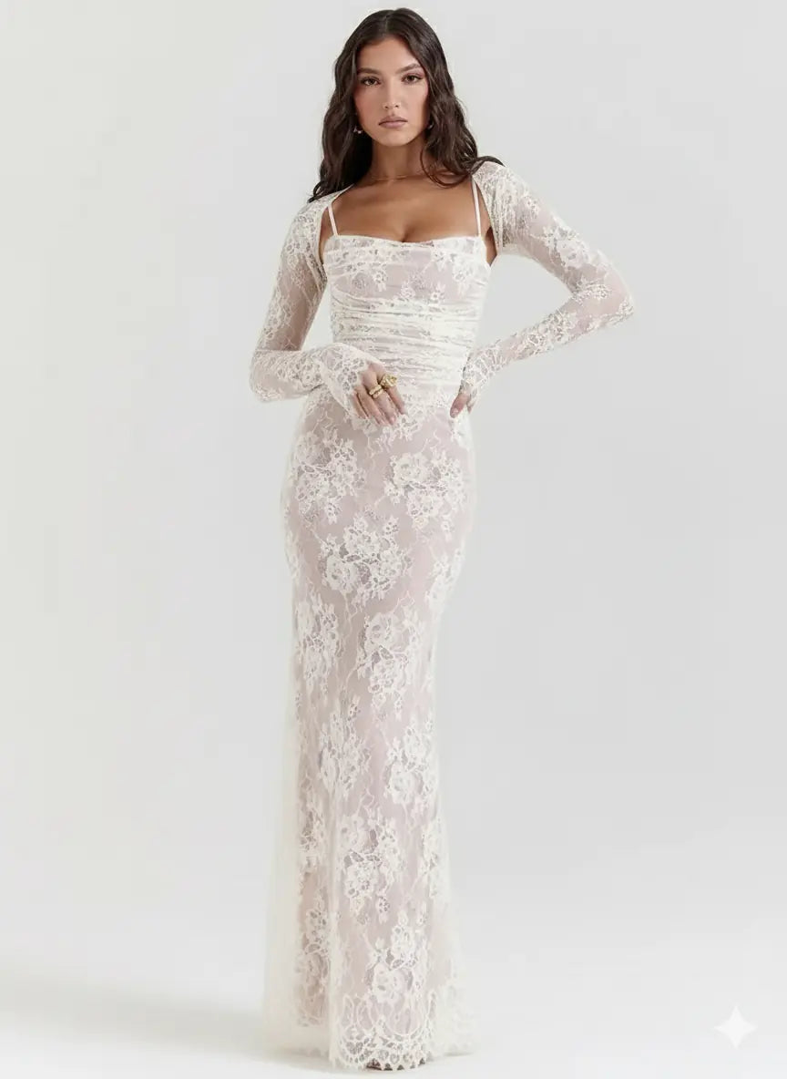 CALLISTA LACED MAXI DRESS