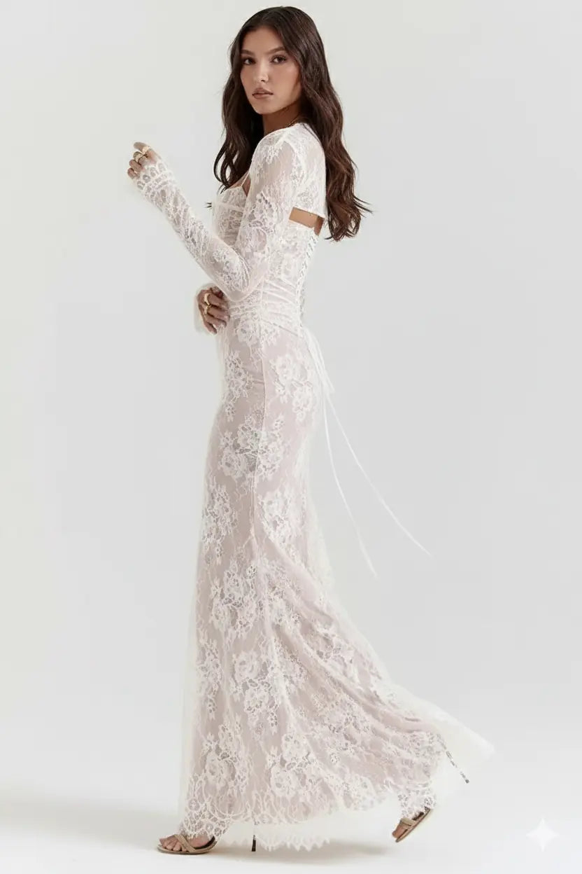 CALLISTA LACED MAXI DRESS