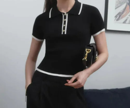 PRESTON PIQUE KNIT POLO