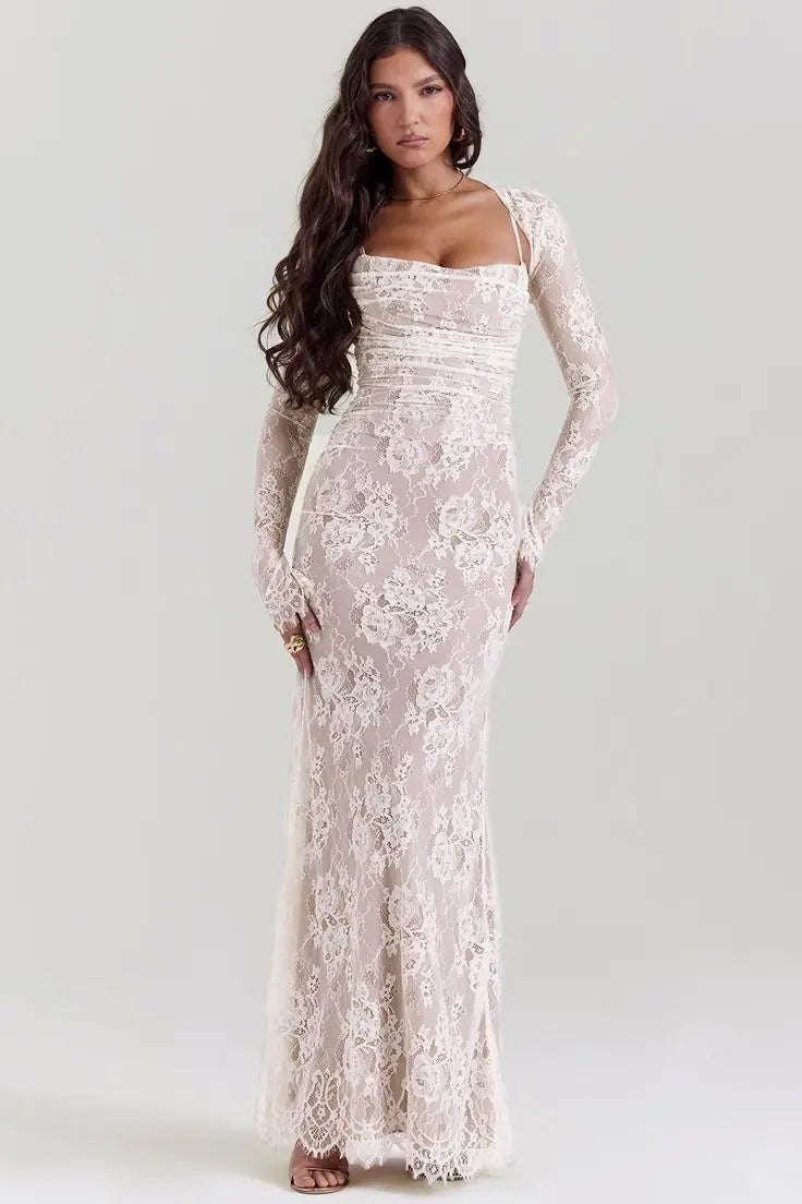 CALLISTA LACED MAXI DRESS