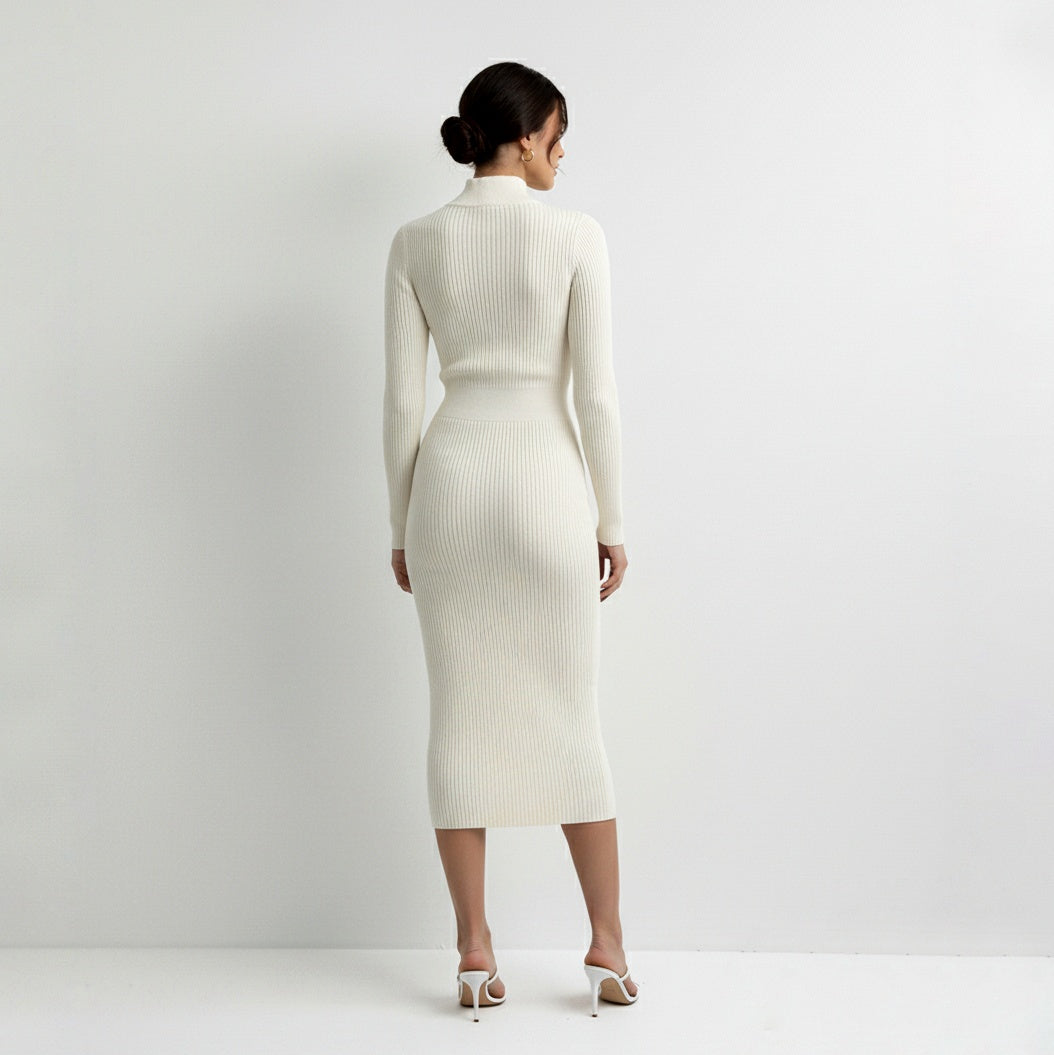 CELESTE KNITTED MIDI DRESS