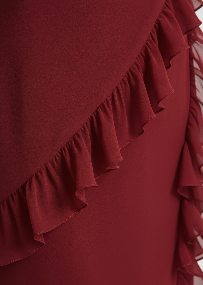 CLEMENTINE FLORAL LACE MAXI DRESS