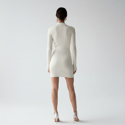 CELESTE KNITTED MINI DRESS