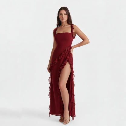 CLEMENTINE FLORAL LACE MAXI DRESS