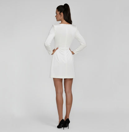 VERA VELVET MINI DRESS
