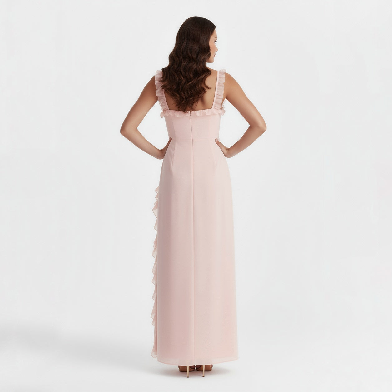 CLEMENTINE FLORAL LACE MAXI DRESS