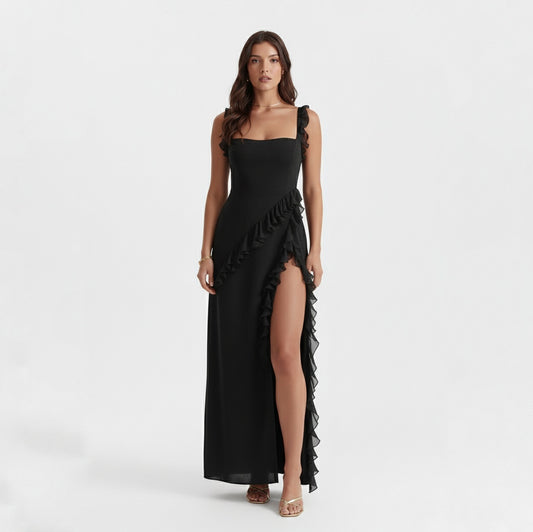 CLEMENTINE FLORAL LACE MAXI DRESS