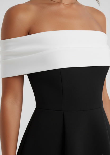 NOIR MINI DRESS