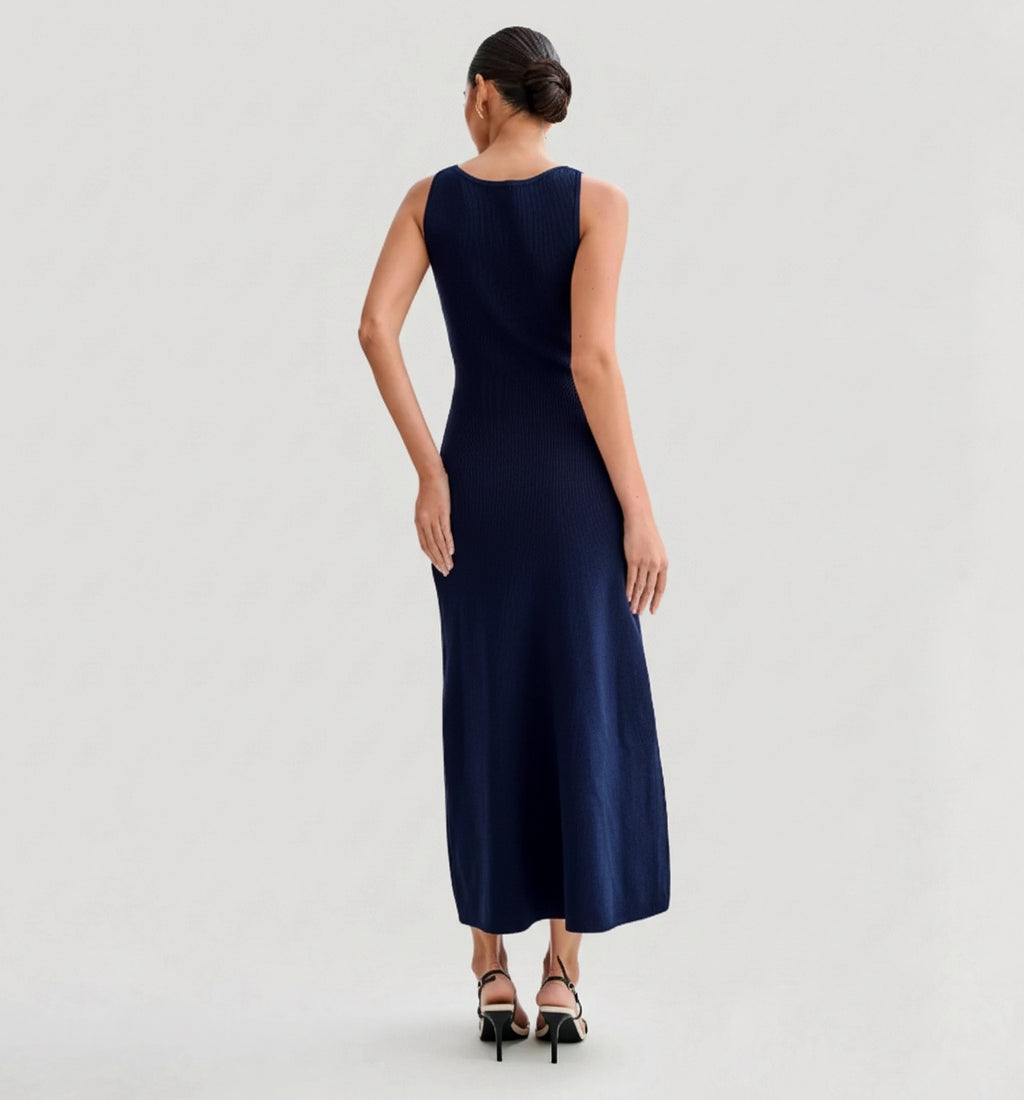 Midi Dress Navy